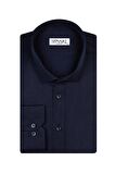 Süvari Slim Fit Armür Desenli Erkek Gömlek