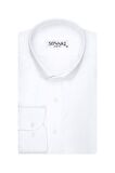 Süvari Slim Fit Beyaz Erkek Gömlek