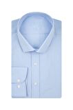 Süvari Slim Fit Açık Mavi Erkek Gömlek