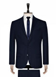 Süvari Normal Bel Slim Fit Mavi Erkek Takım Elbise Tk1000600225