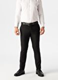 Süvari Normal Bel Normal Paça Slim Fit Siyah Erkek Pantolon PN1014300196