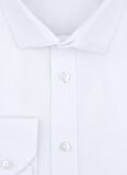 Süvari Gm2024700291 Klasik Yaka Slim Fit Armürlü Mavi Erkek Gömlek