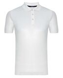 Süvari Bol Kesim Jakarlı 179 Desen Polo Yaka Bej Tshirt