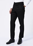 Süvari Normal Bel Normal Paça Regular Fit Siyah Erkek Pantolon PN1014400274