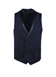 Süvari Normal Bel Slim Fit Lacivert Erkek Takım Elbise TK3000400223