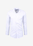 Süvari Slim Fit Klasik Yaka Armürlü Beyaz Erkek Gömlek GM2024700333