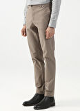 Süvari Normal Bel Normal Paça Slim Fit Bej Erkek Pantolon Pn2020500517
