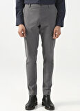 Süvari Normal Bel Normal Paça Slim Fit Gri Erkek Pantolon Pn2020500517