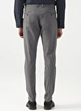 Süvari Normal Bel Normal Paça Slim Fit Gri Erkek Pantolon Pn2020500517