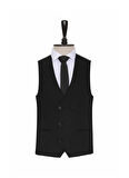 Süvari Normal Bel Slim Fit Siyah Erkek Takım Elbise Tk1006900226