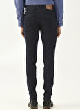 Süvari Normal Bel Normal Paça Super Slim Fit Lacivert Erkek Pantolon PN2016600116