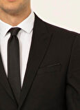 Süvari Normal Bel Slim Fit Siyah Erkek Takım Elbise Tk1020000244