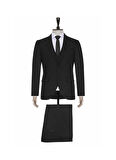 Süvari Normal Bel Slim Fit Siyah Erkek Takım Elbise Tk1020200160