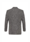 Süvari Regular Fit Siyah Erkek Armürlü Ceket CT2004800241