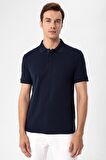 Polo Yaka Regular Kalıp Armürlü Tişört TS1014000300