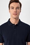 Polo Yaka Regular Kalıp Armürlü Tişört TS1014000300