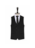 Süvari Normal Bel Slim Fit Siyah Erkek Takım Elbise TK1001100125