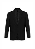 Süvari Standart Bel Regular Fit Siyah Erkek Takım Elbise TK1000400390