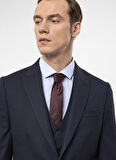 Süvari Normal Bel Slim Fit Lacivert Erkek Takım Elbise TK1020000280
