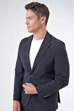 Slimfit Düz Takım Elbise