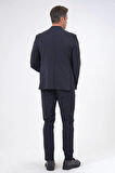 Slimfit Düz Takım Elbise