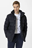 Lacivert Slim Dolum Mont