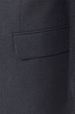 Lacivert Slim Fit Desenli Sivri Yaka 6 Drop Klasik Takım Elbise