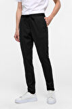 Siyah Slim Fit Düz Pantolon