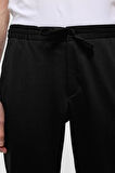 Siyah Slim Fit Düz Pantolon