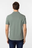 Su Yeşili Slim Fit Düz Polo Yaka Tişört