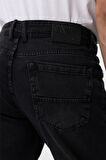 Siyah Regular Denim Pantolon