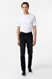 Siyah Slim Fit Denim Pantolon