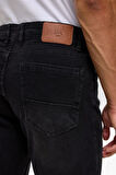 Gri Slim Denim Pantolon