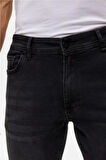 Gri Slim Denim Pantolon