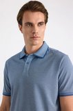 Lacivert Regular Düz Baskısız Pike Polo Yaka Tişört