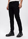 Back and Bond Normal Bel Normal Paça Slim Fit Siyah Erkek Pantolon B33W32005