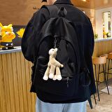 Sevimli Peluş Kahve Lama Anahtarlık Çanta Süsü 14cm