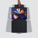 Baseus Kalem Yerli Manyetik Uyku Modlu Standlı iPad 7-8-9 10.2(2019,2020,2021) Kılıf Kamera Koruyucu