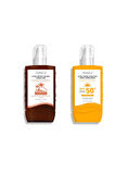 Yaz 2'Li Set Kusursuz Bronzlaştırıcı Yağı 200ML&Güneş Krem Sprey Spf50 + 200ML