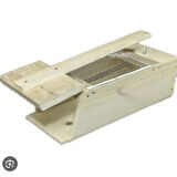 TAHTA SANSAR KAPANI küçük porsuk ve tarla sıçanı yakalama kapanı battal boy