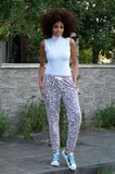 Moda Çizgi Kadın Welsoft Polar Tek Alt Pijama 210062 Mor
