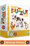 Premium Çocuk El Göz Koordinasyonu Zeka Geliştirici Eğitici Eğlenceli ÇİFTLİK HAYVANLARI Puzzle