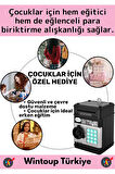 Özel Üretim Yüksek Kaliteli Değiştirilebilir Şifreli Kağıt Madeni Para Dekoratif Pilli Atm Kumbara