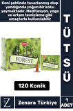 Rahatlama Arınma Dinginlik Meditasyon Yoga Chakra Pozitif Enerji Hoş Kokulu KONİK TÜTSÜ 120 Adet