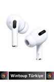 Premium iPhone 16 Pro Tam Uyumlu Dokunmatik Luxery PRO Kulak İçi Bluetooth Kulaklık