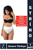 Gündelik İz Göstermez Kaymaz 2 Beden İnceltensıkılaştırantoparlayan Çok Şık Dikişsiz Stri̇ng Korse