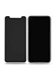 Apple iPhone X ​​​​​​​​​​​​Premium Privacy Ekstra Korumalı Tam Kaplayan Cam Ekran Koruyucu