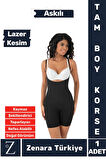 İz İç Göstermez Kaymaz Sıkılaştıran Şekillendiren Toparlayan LAZER KESİM Askılı Tam Boy Korse