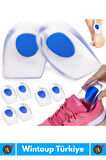 Premium Ergonomik Anatomik Boşluk Doldurucu Jel Düz Tabanlık Ark Destekli Silikon Ayak Tabanlığı 2li