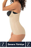 İç Göstermez Kaymaz Sıkılaştıran Şekillendiren Toparlayan LAZER KESİM Askılı Gögüs Altı Body Korse